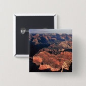 グランドキャニオンの国立公園の空中写真、 缶バッジ (正面&裏面)