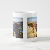 グランドキャニオンの国立公園、アリゾナ、米国 ジャンボコーヒーマグカップ (正面)