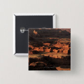 グランドキャニオンの国立公園、アリゾナ 缶バッジ (正面&裏面)