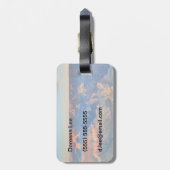 グランドキャニオンの国立公園、AZ ラゲッジタグ (裏面縦)