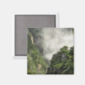 グランドキャニオンの山と谷の間の霧 マグネット (正面/裏面)