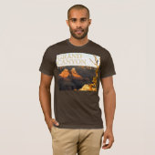 グランドキャニオンの日没のTシャツ Tシャツ (正面フル)