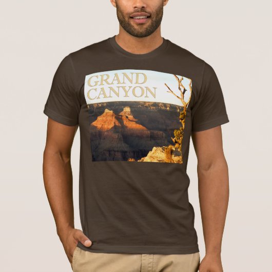 グランドキャニオンの日没のTシャツ Tシャツ (正面)