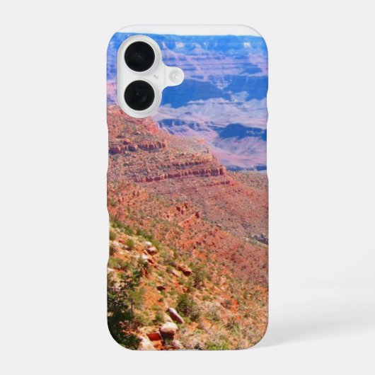 グランドキャニオンの景色 iPhone 16ケース (裏面)