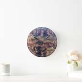 グランドキャニオンの柱時計 ラウンド壁時計 (ホーム)