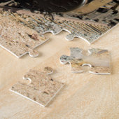 グランドキャニオンの鉄道の蒸気機関4960 ジグソーパズル (側面)