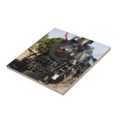 グランドキャニオンの鉄道の蒸気機関4960 タイル (側面)