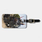 グランドキャニオンの鉄道の蒸気機関4960 ラゲッジタグ (正面横)