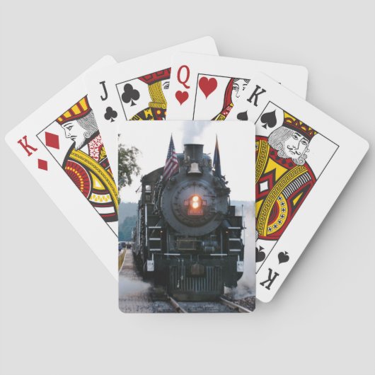 グランドキャニオンの鉄道 トランプ (裏面)