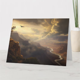 グランドキャニオンの雄大さ:父の日おめでとう カード