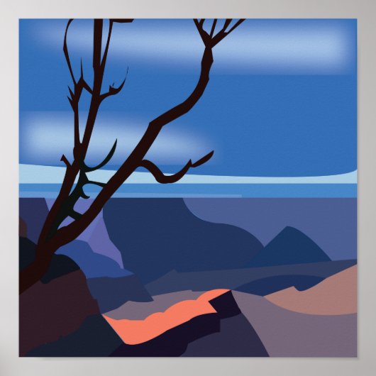 グランドキャニオンアリゾナ ポスター (正面)