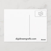 グランドキャニオンアリゾナ ポストカード (裏面)