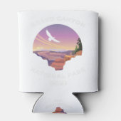 グランドキャニオンアリゾナUS国立公園旅行ヒキン 缶クーラー (裏面)