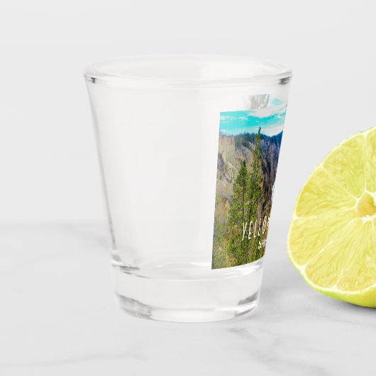 グランドキャニオンイエローストーン国立公園 ショットグラス (左)