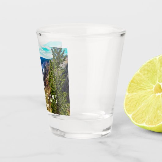 グランドキャニオンイエローストーン国立公園 ショットグラス (右)