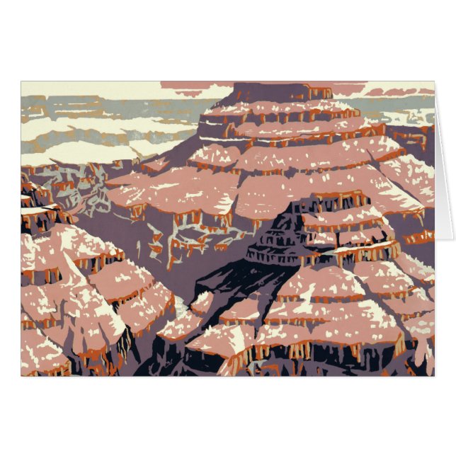 グランドキャニオンウエスタングラフィックアートアメリカン (正面横)