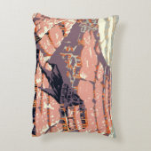 グランドキャニオンウエスタングラフィックアートアメリカン アクセントクッション (裏面(縦))