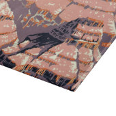 グランドキャニオンウエスタングラフィックアートアメリカン カッティングボード (角)