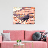 グランドキャニオンウエスタングラフィックアートアメリカン キャンバスプリント (インサイチュ (リビング))