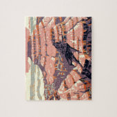 グランドキャニオンウエスタングラフィックアートアメリカン ジグソーパズル (縦)