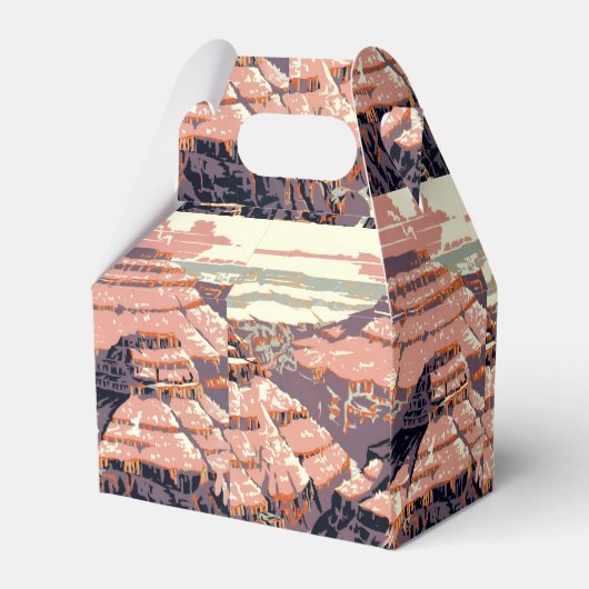 グランドキャニオンウエスタングラフィックアートアメリカン フェイバーボックス (裏面サイド)