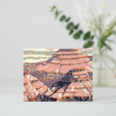 グランドキャニオンウエスタングラフィックアートアメリカン ポストカード (スタンド正面)