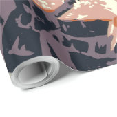 グランドキャニオンウエスタングラフィックアートアメリカン ラッピングペーパー (ロールコーナー)