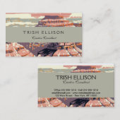 グランドキャニオンウエスタングラフィックアートアメリカン 名刺 (正面/裏面)