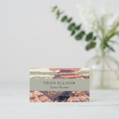 グランドキャニオンウエスタングラフィックアートアメリカン 名刺 (スタンド正面)