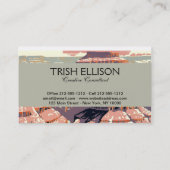 グランドキャニオンウエスタングラフィックアートアメリカン 名刺 (裏面)