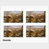 グランドキャニオンオブザコロラド 長方形シール (シート)