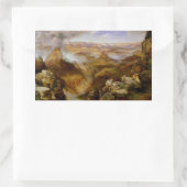 グランドキャニオンオブザコロラド 長方形シール (バッグ)