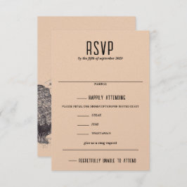 グランドキャニオンカップル食べ物の選択と歌の要求 出欠カード