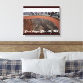 グランドキャニオンガラススカイウォークキャンバス キャンバスプリント (インサイチュ (寝室))