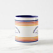 グランドキャニオンキャビンカスタムクラブCRESTパークストライプ ツートーンマグカップ (中央)