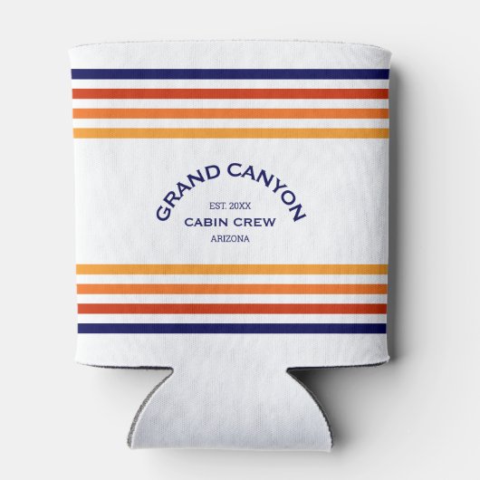 グランドキャニオンキャビンカスタムクラブCRESTパークストライプ 缶クーラー (裏面)