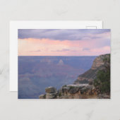 グランドキャニオンサンセット ポストカード (正面/裏面)