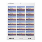 グランドキャニオンサンセット ラベル (フルシート)