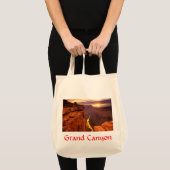 グランドキャニオンナショナルパークアリゾナグロッサリートート トートバッグ (正面(商品))