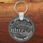 グランドキャニオンナショナルパークアリゾナモノリン キーホルダー (正面)