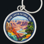 グランドキャニオンナショナルパークアリゾナヴィンテージアート キーホルダー<br><div class="desc">グランドキャニオン国立公園アリゾナヴィンテージスタイルイラストレーションキーチェーン。旅の思い出を大切にするこの理想的なお土産。これは別の100%オリジナルスナッグルHamsterデザイン。</div>
