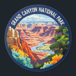 グランドキャニオンナショナルパークアリゾナヴィンテージアート マグネット<br><div class="desc">グランドキャニオン国立公園アリゾナヴィンテージスタイルイラストレーション磁石。旅の思い出を大切にするこの理想的なお土産。これは別の100%オリジナルスナッグルHamsterデザイン。</div>