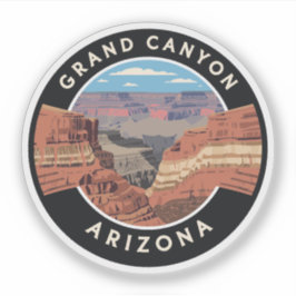 グランドキャニオンナショナルパークアリゾナヴィンテージトラベル シール