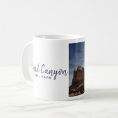 グランドキャニオンナショナルパークアリゾナヴィンテージ コーヒーマグカップ (正面左)