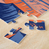 グランドキャニオンナショナルパークアリゾナヴィンテージ ジグソーパズル (側面)