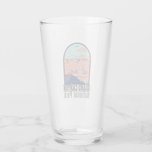 グランドキャニオンナショナルパークアリゾナヴィンテージ タンブラーグラス (裏面)