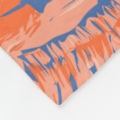 グランドキャニオンナショナルパークアリゾナヴィンテージ フリースブランケット (角)