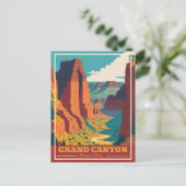 グランドキャニオンナショナルパークアリゾナヴィンテージ ポストカード (スタンド正面)
