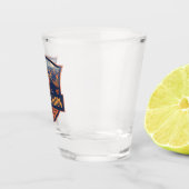 グランドキャニオンナショナルパークイラストレーショントラベルアート ショットグラス (右)