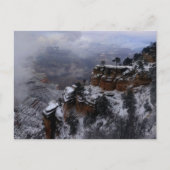 グランドキャニオンナショナルパークウィンターウェザー ポストカード (正面)